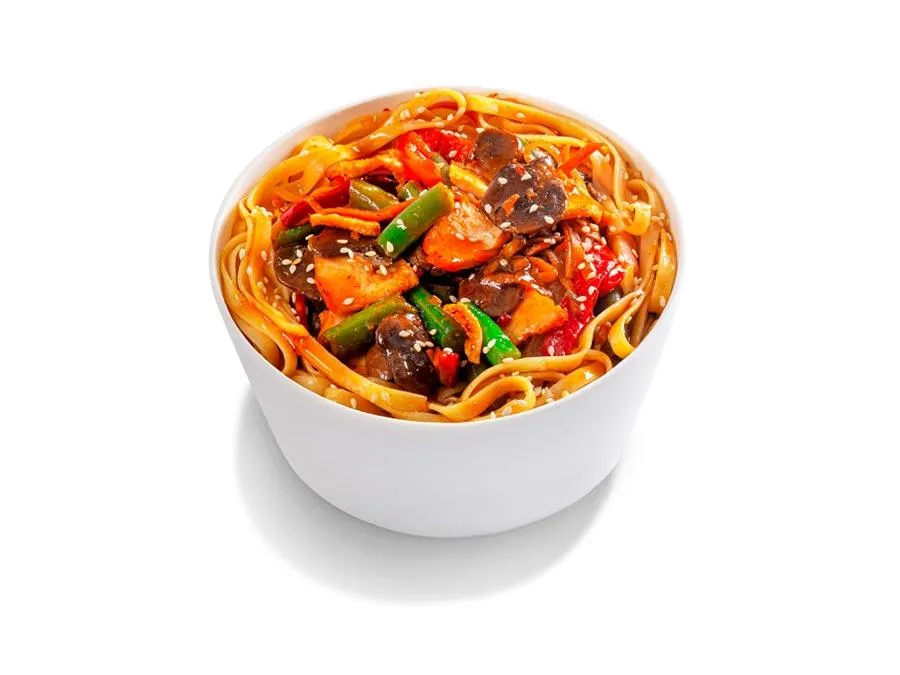 Вок с курицей