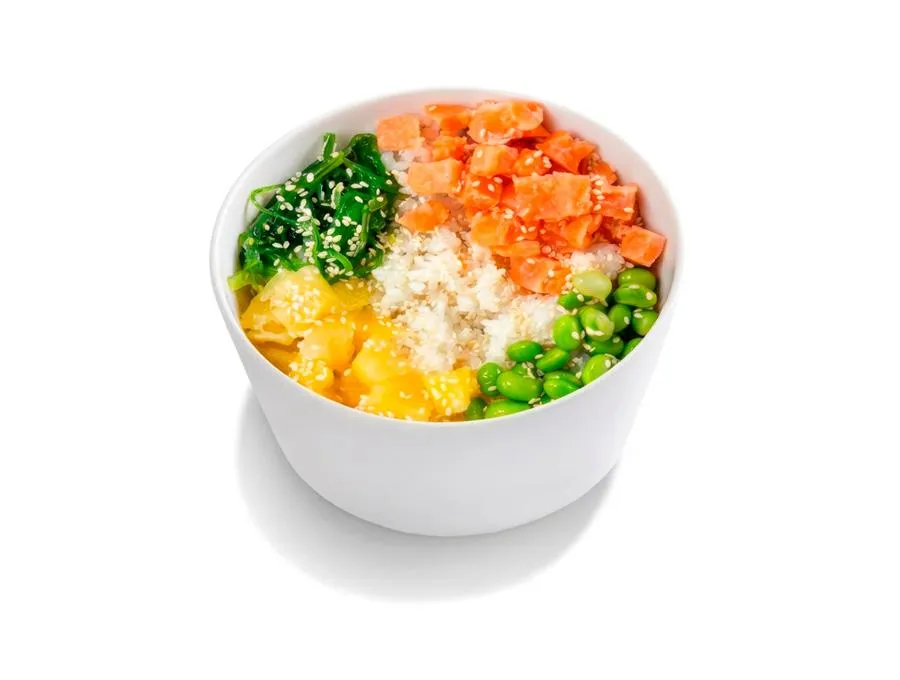 Поке с лососем